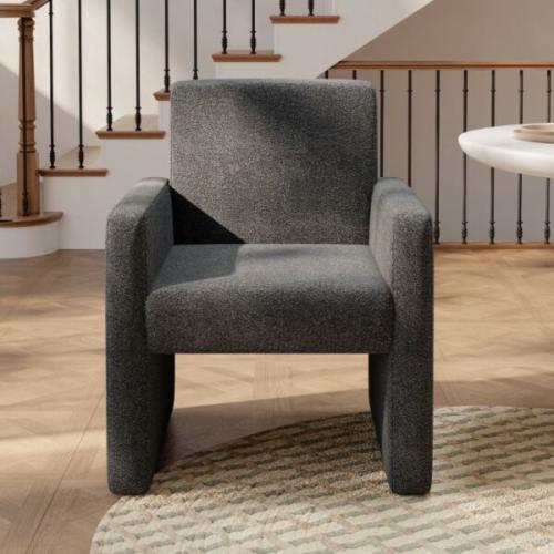 كرسي كنبة مفرد- لون أسود