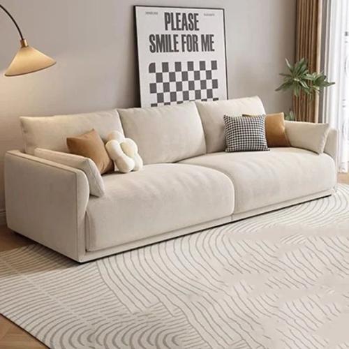 كنبة مقعدين مودرن - بيج