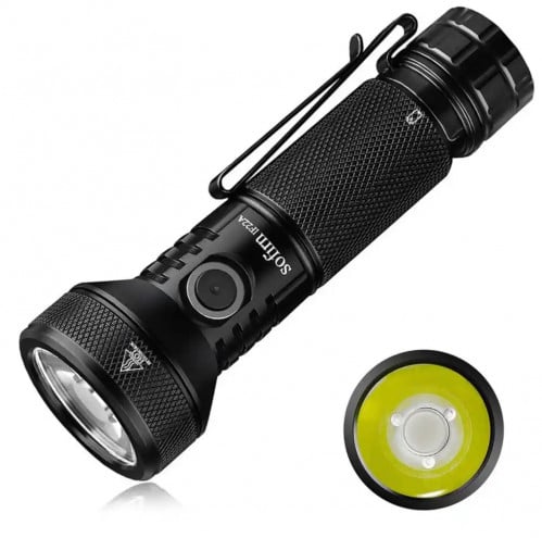 كشاف Sofirn IF22A LED قوي 2100 لومن - مدى 700 متر...