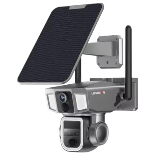 كاميرا طاقة شمسية Y7A زووم 10 عدستين wifi/4g