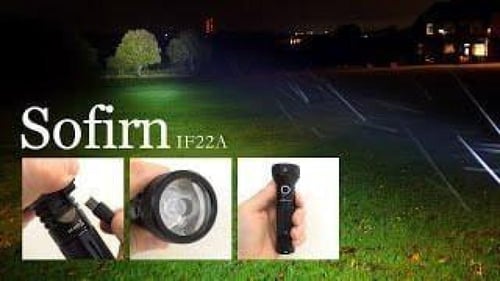 غطاء خلفي لكشاف Sofirn IF22A