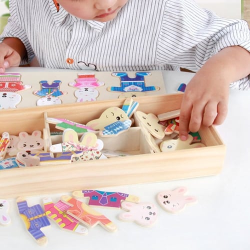 لعبة تعليمية خشبية لتغيير الأنماط