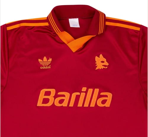 1992-93 AS Roma Home Kit