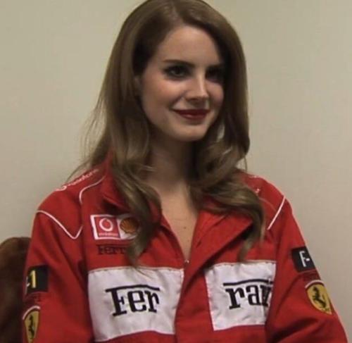 جاكيت فيراري لانا دي راي Land vintage Ferrari raci...