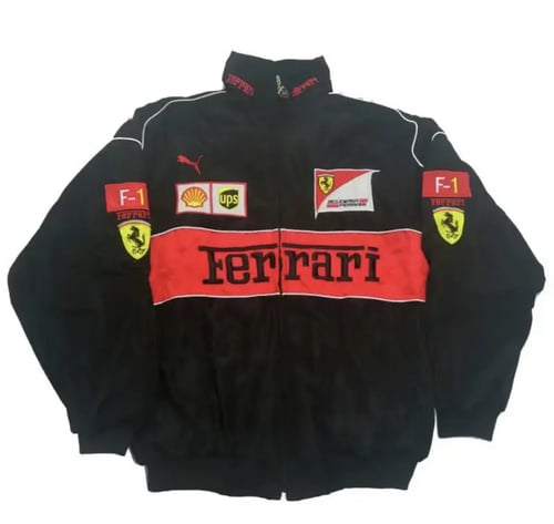 جاكيت فيراري لانا دي راي Land vintage Ferrari raci...