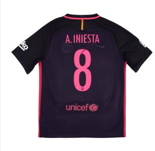 2016-17 FC Barcelona Away Kit