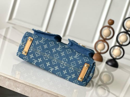 Louis Vuitton Denim Baggy PM – Blue Monogram Maste...