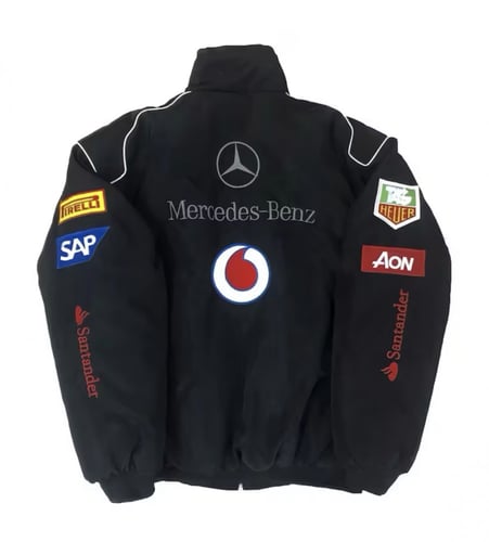 Vintage mercedes racing jacket F1