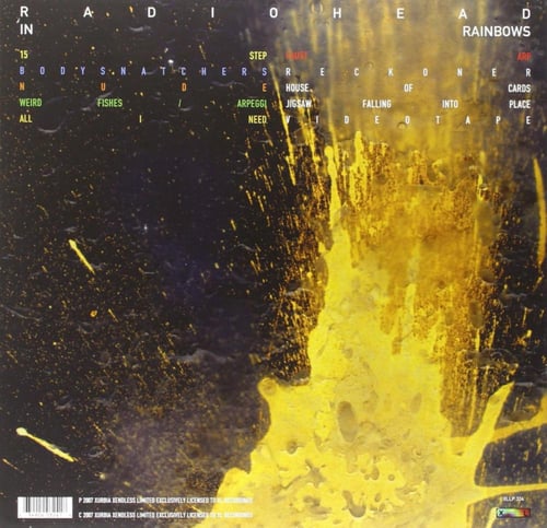 Radiohead In Rainbows LP