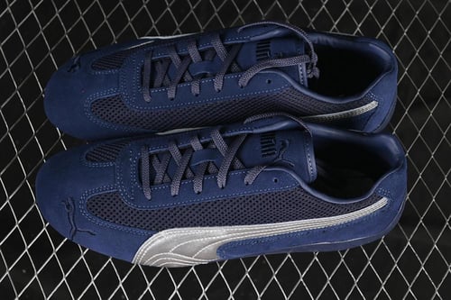 Speedcat Premium 'Navy Matte Silver'