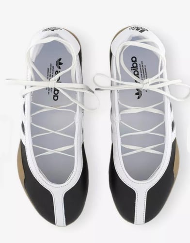 ADIDAS Taekwondo Mei Leather Ballet Flats الاصليه