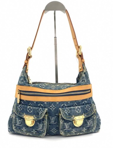 Louis Vuitton Denim Baggy PM – Blue Monogram Maste...