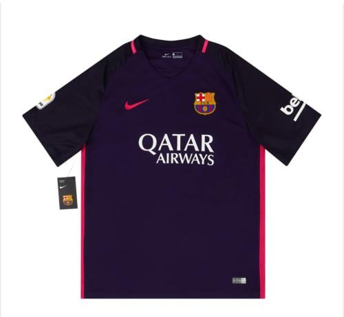 2016-17 FC Barcelona Away Kit