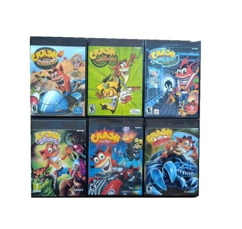 طقم اشرطة كراش سوني 2