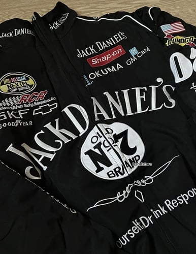 vintage jack daniel’s F1 jacket