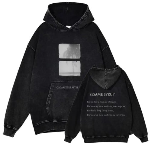 Sesame syrup cigarettes after sex