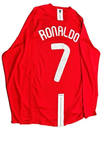 manchester united 2007/2008ronaldo shirt