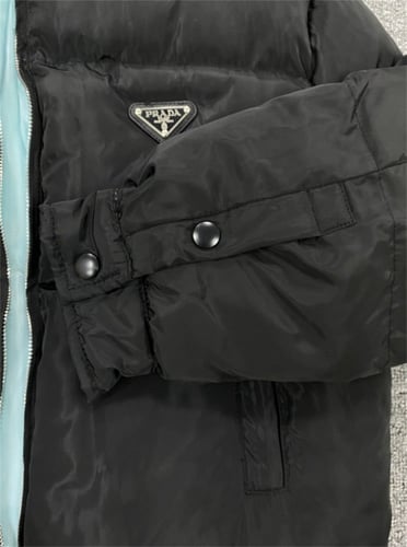 Re-Nylon cropped down prada jacket