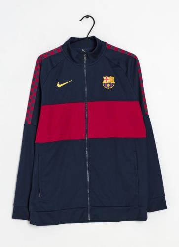 Nike FC Barcelona Blue Full Zip Warm up Track Jack...