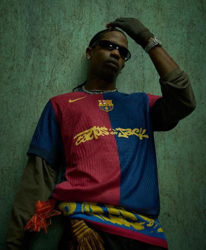 Maillot Barcelone Travis Scott