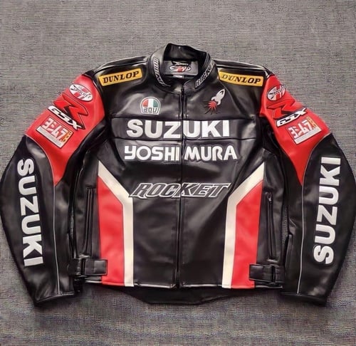 Suzuki leather racing jacket