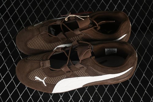 PUMA SPEEDCAT GO WHITE/BROWN
