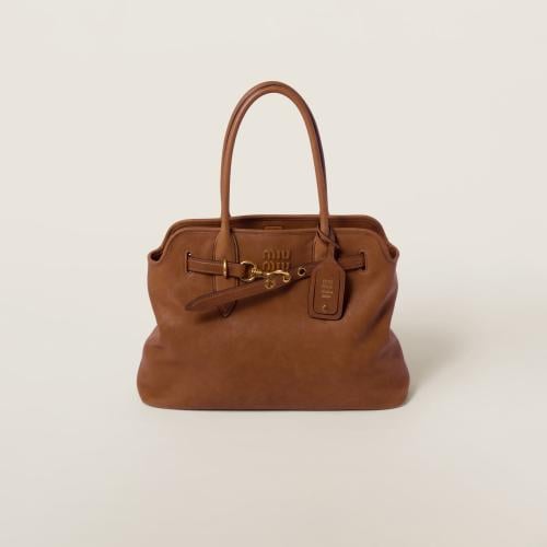 Miu Miu Aventure Tasche aus Nappa-Leder