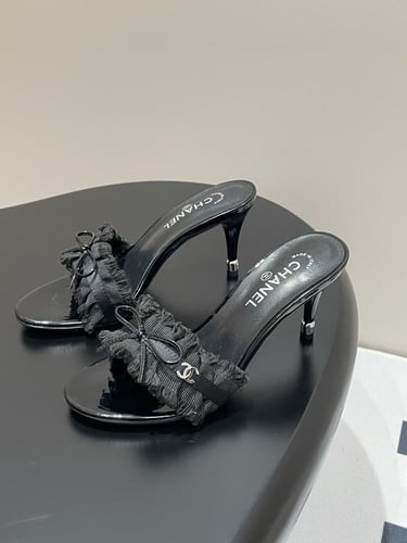 Vintage chanel mules vintage