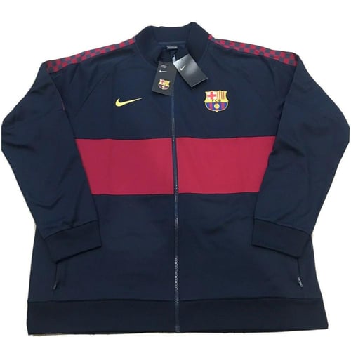 Nike FC Barcelona Blue Full Zip Warm up Track Jack...
