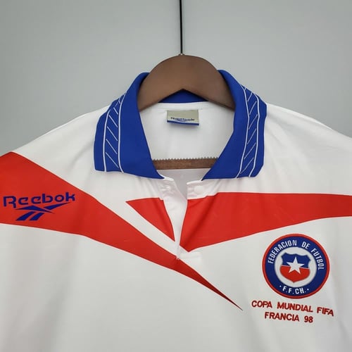 1998 Chile away white