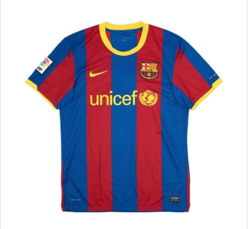 2010-11 FC Barcelona Home Kit