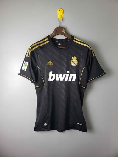 REAL MADRID 2011/2012 AWAY BLACK SHIRT