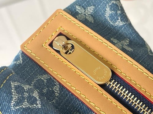 Louis Vuitton Denim Baggy PM – Blue Monogram Maste...