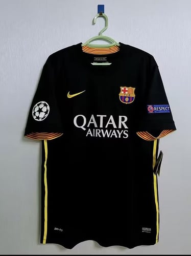 FC Barcelona 2013/2014 UCL Away Jersey – Fan Versi...