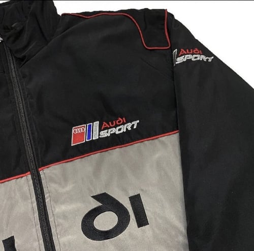 audi vintage racing jacket