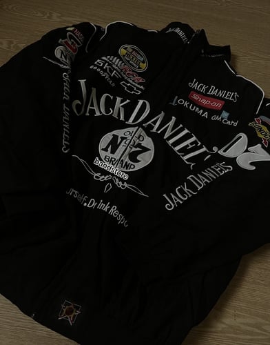 vintage jack daniel’s F1 jacket