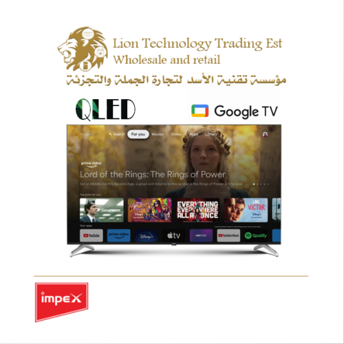 شاشه IMPEX EVOQ كيولد 75 بوصه + جوجل TV -موديل EVO...