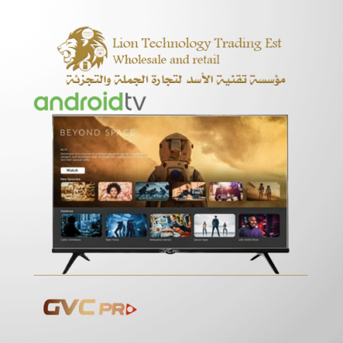 شاشة GVC PRO سمارت 65 بوصه سمارت مع رسيفر 4K - مود...