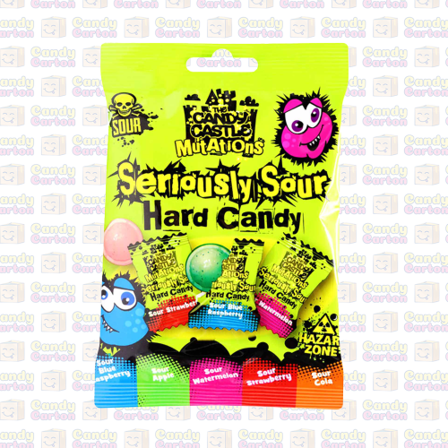 ذا كاندي كاسل ميوتاشنز حلوي صلبة شديدة الحموضة 54...