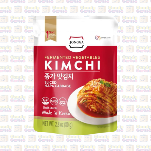 جونغا ملفوف كيمتشي حار نباتي فيغن 80 جرام مستورد م...