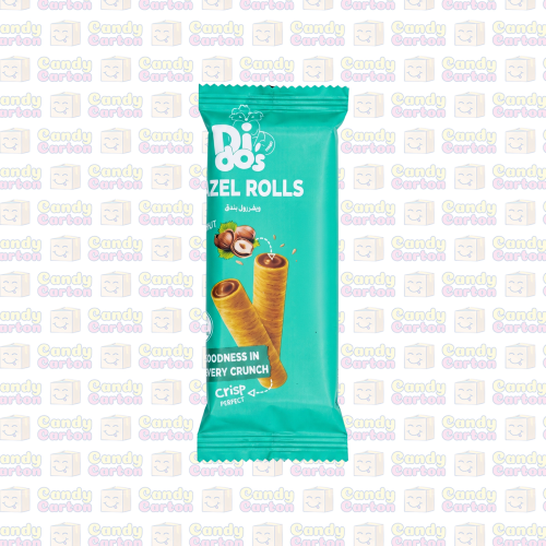 ديدوس ويفر رول بنكهة البندق 28 جرام DIDOS HAZELNUT...
