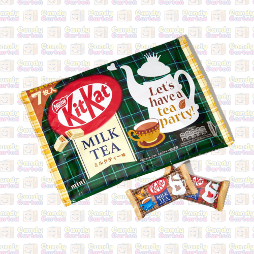 كتكات ياباني بنكهة الشاي بالحليب 7 قطع 81 جرام مست...