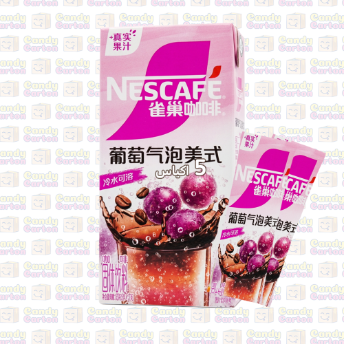 نسكافيه امريكانو بنكهة العنب 5اكياس 85 جرام مستورد...