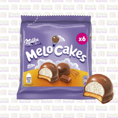 ميلكا ميلو كيكز بسكويت مغطى بطبقة من المارشميلو ال...