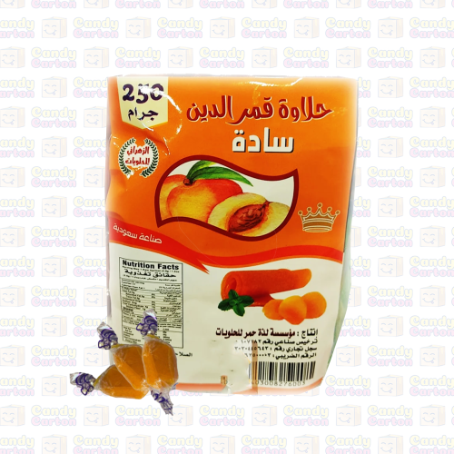 حلاوة قمر الدين سادة 250 جرام