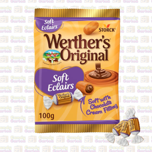 حلوى ويرذرز اوريجينال سوفت اكليرز بحشوة كريمة الشو...