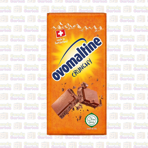 لوح شوكولاتة اوفومالتين كرانشي هو شوكولاتة حليب سو...