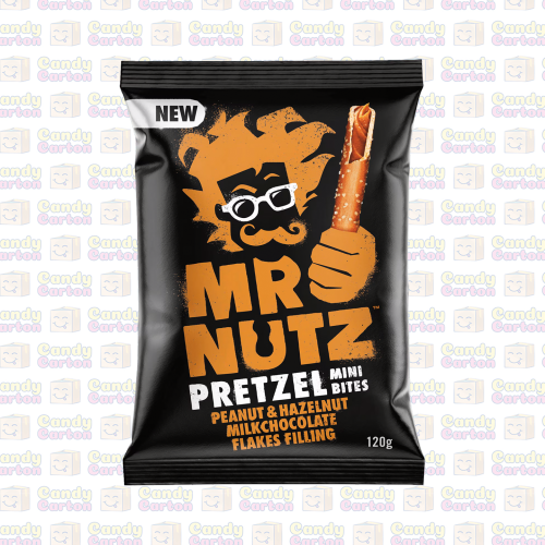 مستر نتس بريتزل ميني بايتس بحشوة الفول السوداني وا...