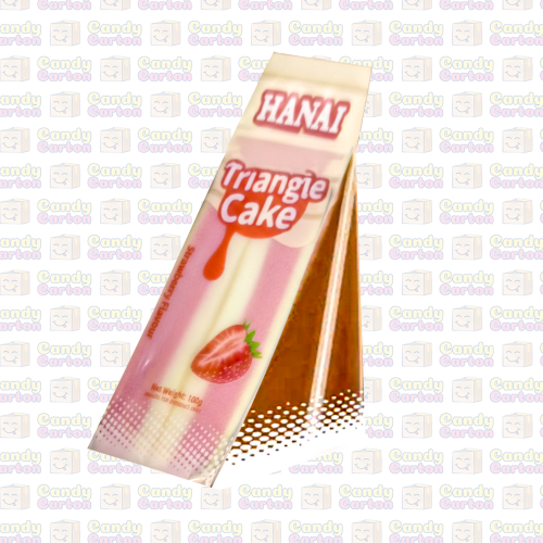 كعكة مثلث بنكهة الفراولة من هاناي كيك ياباني100 جر...