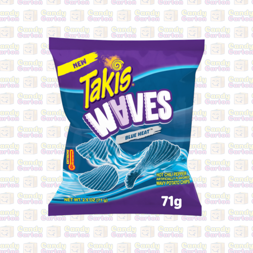 تاكيس ويفز رقائق البطاطس الأزرق بالفلفل الحار 71 ج...